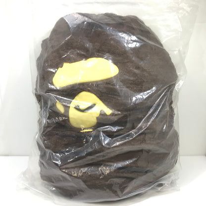 【中古美品】【メンズ】 A BATHING APE アベイシングエイプ BIG APE HEAD CUSION 001H01701003M ビッグ エイプ ヘッド クッション 208-260613-na-01-tagh カラー：ブラウン 万代Net店