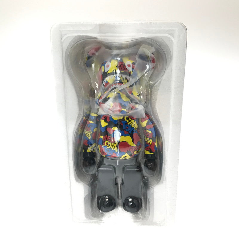 【中古美品】【メンズ】 A BATHING APE アベイシングエイプ BE@RBRICK 超合金 MEDICOM TOY CAMO SHARK ベアブリック メディコム トイ カモシャーク フィギュア 208-260613-na-04-tagh 万代Net店