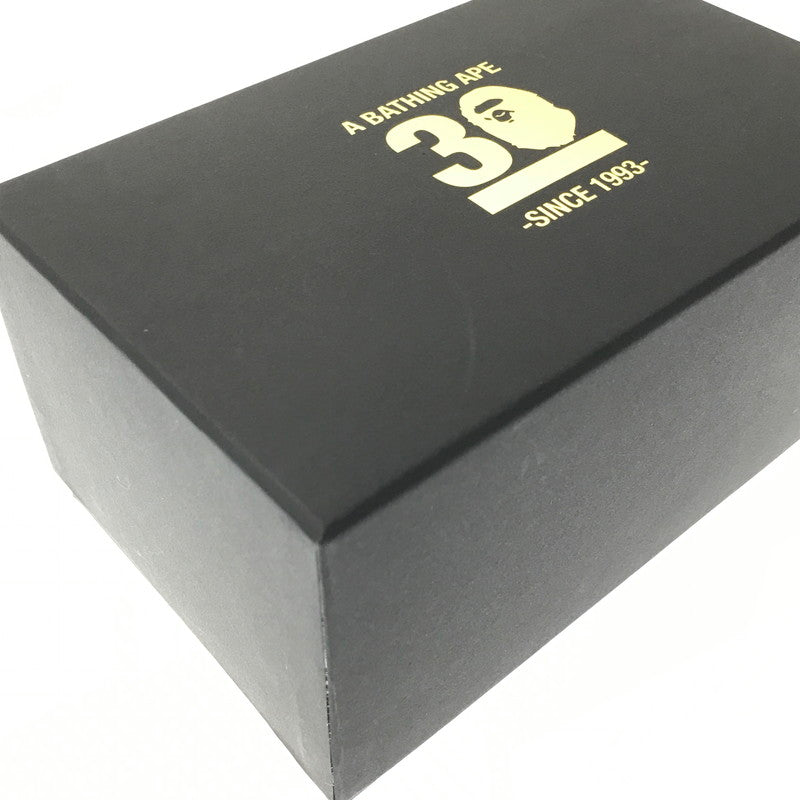【中古美品】【メンズ】 G-SHOCK ジーショック ×A BATHING APE アベイシングエイプ GM-6900BAPE BAPE® 30TH ANNIVERSARY EXCLUSIVE MODEL ベイプ 30周年 デジタル クォーツ 腕時計 196-260608-na-01-tagh カラー：ブラック 万代Net店