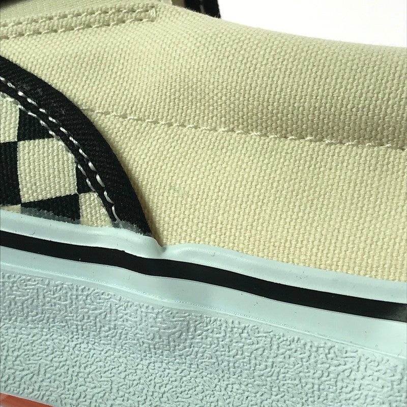 【中古美品】【メンズ】 VANS バンズ SLIP ON V98CLA スリッポン スニーカー 靴 162-260622-na-07-tagh サイズ：31cm US 13 カラー：BLK/WHT CHECK 万代Net店