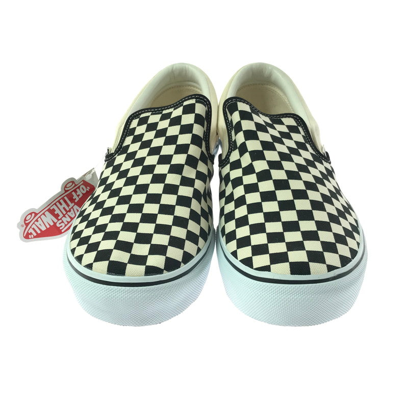 【中古美品】【メンズ】 VANS バンズ SLIP ON V98CLA スリッポン スニーカー 靴 162-260622-na-07-tagh サイズ：31cm US 13 カラー：BLK/WHT CHECK 万代Net店