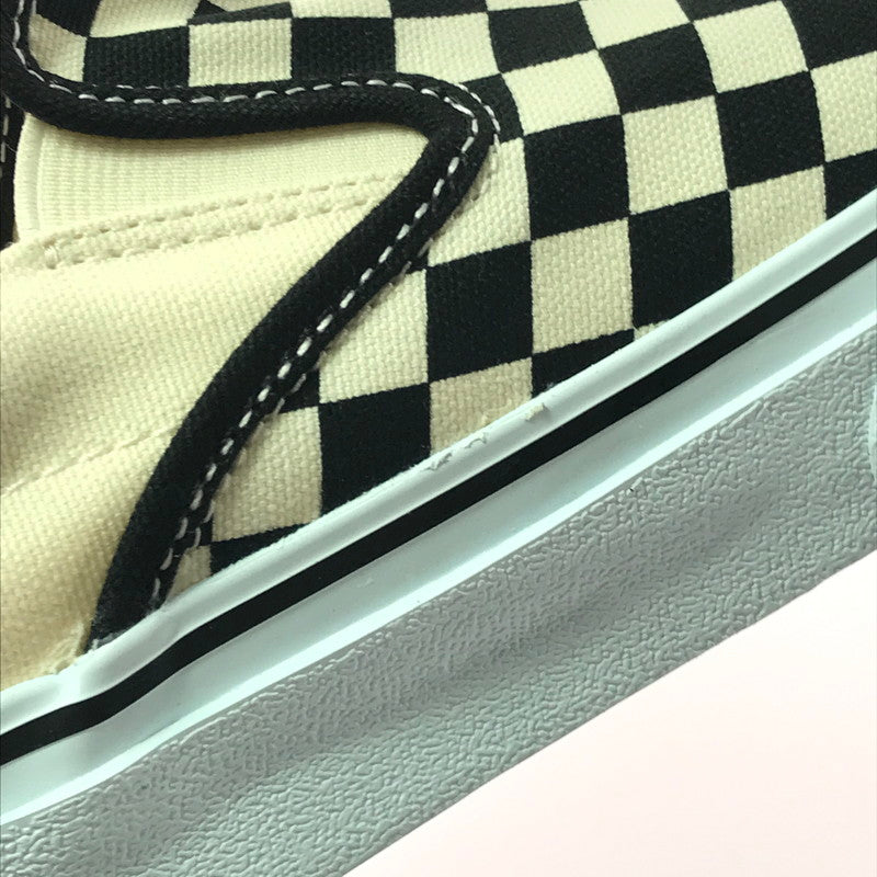 【中古美品】【メンズ】 VANS バンズ SLIP ON V98CLA スリッポン スニーカー 靴 162-260622-na-08-tagh サイズ：30cm US 12 カラー：BLK/WHT CHECK 万代Net店