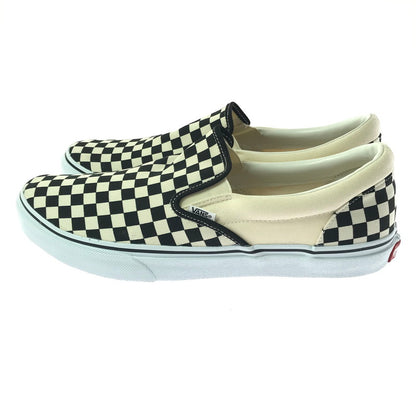 【中古美品】【メンズ】 VANS バンズ SLIP ON V98CLA スリッポン スニーカー 靴 162-260622-na-08-tagh サイズ：30cm US 12 カラー：BLK/WHT CHECK 万代Net店