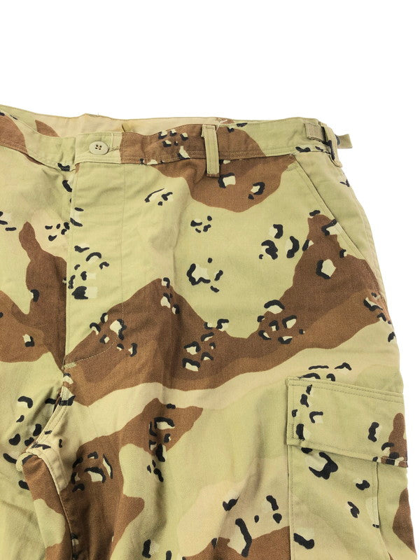 【中古品】【メンズ】 US ARMY アメリカ軍 90's CARGO PANTS 8415-01-102-6808 91年製 カーゴパンツ ボトムス 157-260621-rt-18-tagh サイズ：XL カラー：ベージュ 万代Net店