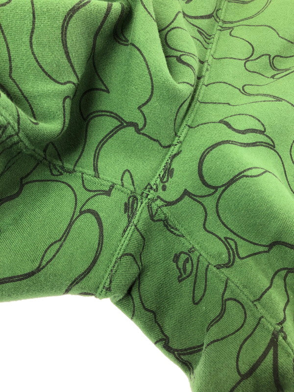 【中古品】【メンズ】 A BATHING APE ア ベイシング エイプ MILITARY SWEAT PANTS 001GDJ201001H ミリタリー スウェット パンツ ボトムス 153-260621-rt-14-tagh サイズ：2XL カラー：グリーン 万代Net店