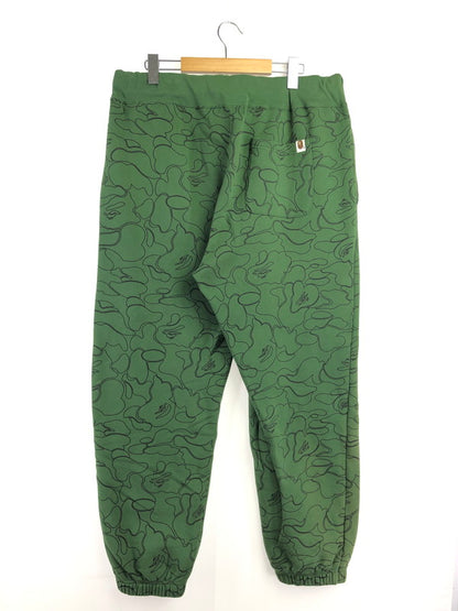 【中古品】【メンズ】 A BATHING APE ア ベイシング エイプ MILITARY SWEAT PANTS 001GDJ201001H ミリタリー スウェット パンツ ボトムス 153-260621-rt-14-tagh サイズ：2XL カラー：グリーン 万代Net店