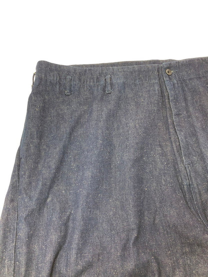 【中古品】【メンズ】 MY BEAUTIFUL LANDLET マイ ビューティフル ランドレット SUSPENDERS BIG DENIM PANTS サスペンダー ビッグ デニム パンツ ジーンズ ボトムス 151-260624-rt-05-tagh サイズ：1 カラー：インディゴ 万代Net店