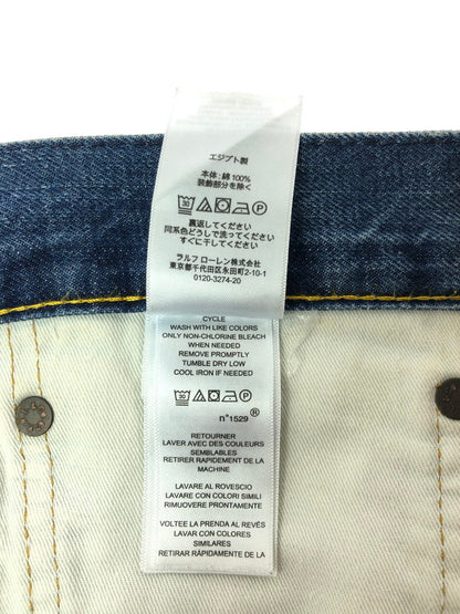 【中古品】【メンズ】 POLO RALPH LAUREN ポロ・ラルフ ローレン THE SULLIVAN SLIM PAINT DENIM PANTS 710757450001 サリバン スリム ペイント デニムパンツ 158-260624-rt-04-tagh サイズ：40×32 カラー：インディゴ 万代Net店