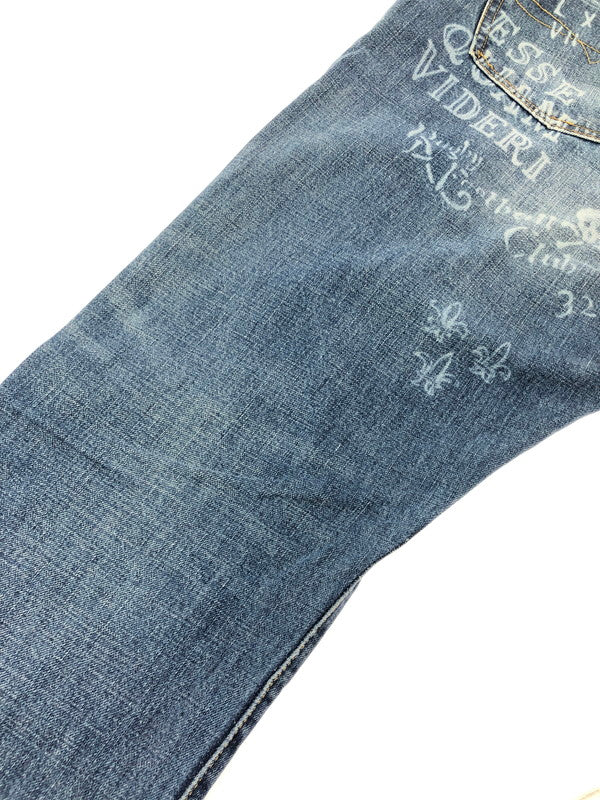 【中古品】【メンズ】 POLO RALPH LAUREN ポロ・ラルフ ローレン THE SULLIVAN SLIM PAINT DENIM PANTS 710757450001 サリバン スリム ペイント デニムパンツ 158-260624-rt-04-tagh サイズ：40×32 カラー：インディゴ 万代Net店