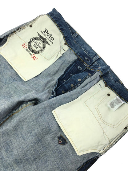【中古品】【メンズ】 POLO RALPH LAUREN ポロ・ラルフ ローレン THE SULLIVAN SLIM PAINT DENIM PANTS 710757450001 サリバン スリム ペイント デニムパンツ 158-260624-rt-04-tagh サイズ：40×32 カラー：インディゴ 万代Net店