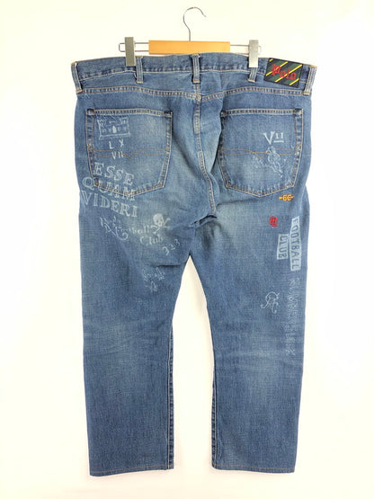 【中古品】【メンズ】 POLO RALPH LAUREN ポロ・ラルフ ローレン THE SULLIVAN SLIM PAINT DENIM PANTS 710757450001 サリバン スリム ペイント デニムパンツ 158-260624-rt-04-tagh サイズ：40×32 カラー：インディゴ 万代Net店