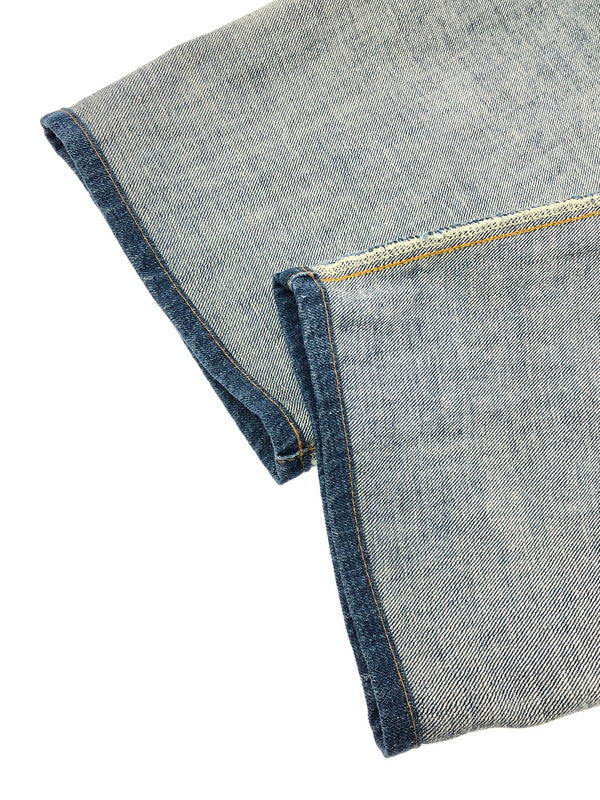 【中古品】【メンズ】 POLO RALPH LAUREN ポロ・ラルフ ローレン THE SULLIVAN SLIM PAINT DENIM PANTS 710757450001 サリバン スリム ペイント デニムパンツ 158-260624-rt-04-tagh サイズ：40×32 カラー：インディゴ 万代Net店