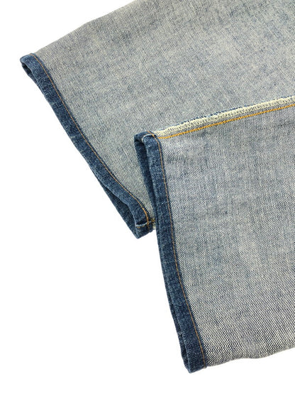 【中古品】【メンズ】 POLO RALPH LAUREN ポロ・ラルフ ローレン THE SULLIVAN SLIM PAINT DENIM PANTS 710757450001 サリバン スリム ペイント デニムパンツ 158-260624-rt-04-tagh サイズ：40×32 カラー：インディゴ 万代Net店