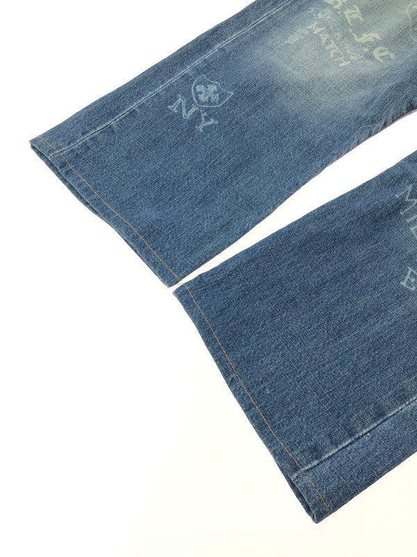【中古品】【メンズ】 POLO RALPH LAUREN ポロ・ラルフ ローレン THE SULLIVAN SLIM PAINT DENIM PANTS 710757450001 サリバン スリム ペイント デニムパンツ 158-260624-rt-04-tagh サイズ：40×32 カラー：インディゴ 万代Net店