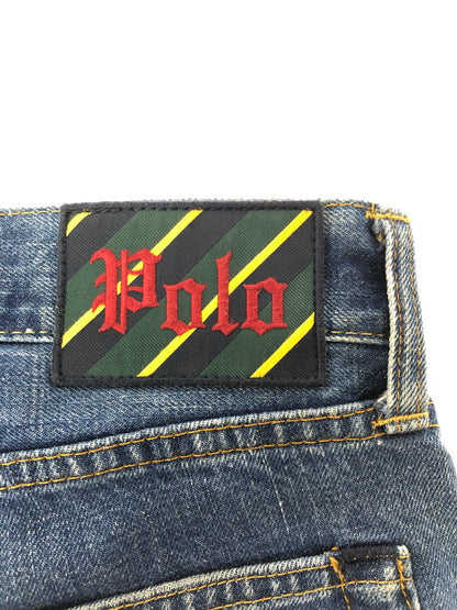 【中古品】【メンズ】 POLO RALPH LAUREN ポロ・ラルフ ローレン THE SULLIVAN SLIM PAINT DENIM PANTS 710757450001 サリバン スリム ペイント デニムパンツ 158-260624-rt-04-tagh サイズ：40×32 カラー：インディゴ 万代Net店