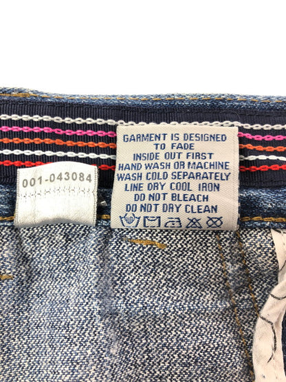 【中古品】【メンズ】 COOGI クージー 00's CROPPED WIDE DENIM PANTS クロップド ワイド デニム パンツ ボトムス ジーンズ 157-260624-rt-02-tagh サイズ：W40 カラー：インディゴ 万代Net店