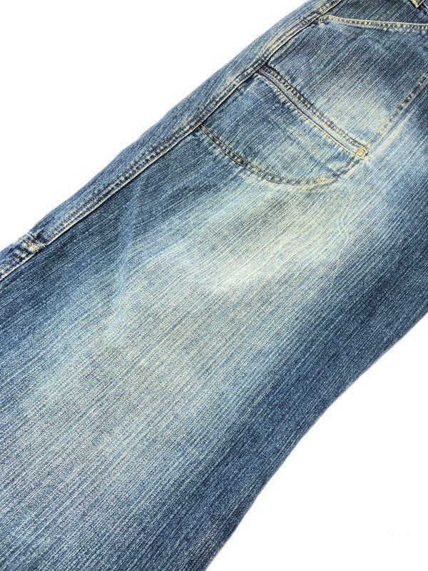 【中古品】【メンズ】 COOGI クージー 00's CROPPED WIDE DENIM PANTS クロップド ワイド デニム パンツ ボトムス ジーンズ 157-260624-rt-02-tagh サイズ：W40 カラー：インディゴ 万代Net店