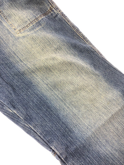 【中古品】【メンズ】 COOGI クージー 00's CROPPED WIDE DENIM PANTS クロップド ワイド デニム パンツ ボトムス ジーンズ 157-260624-rt-02-tagh サイズ：W40 カラー：インディゴ 万代Net店
