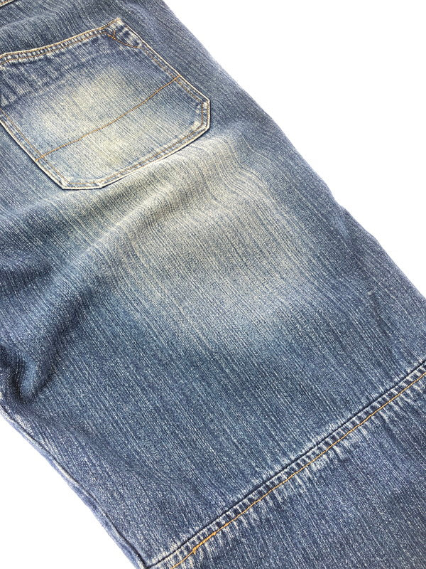 【中古品】【メンズ】 COOGI クージー 00's CROPPED WIDE DENIM PANTS クロップド ワイド デニム パンツ ボトムス ジーンズ 157-260624-rt-02-tagh サイズ：W40 カラー：インディゴ 万代Net店