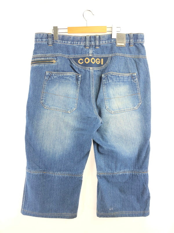 【中古品】【メンズ】 COOGI クージー 00's CROPPED WIDE DENIM PANTS クロップド ワイド デニム パンツ ボトムス ジーンズ 157-260624-rt-02-tagh サイズ：W40 カラー：インディゴ 万代Net店