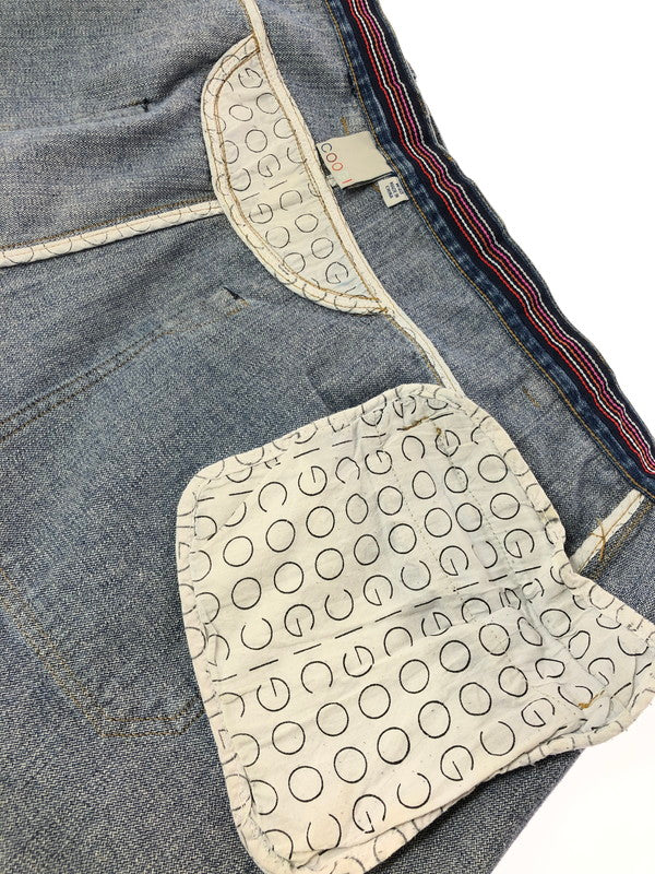 【中古品】【メンズ】 COOGI クージー 00's CROPPED WIDE DENIM PANTS クロップド ワイド デニム パンツ ボトムス ジーンズ 157-260624-rt-02-tagh サイズ：W40 カラー：インディゴ 万代Net店