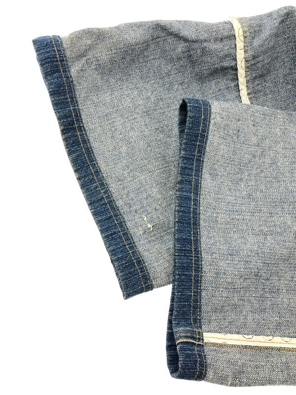 【中古品】【メンズ】 COOGI クージー 00's CROPPED WIDE DENIM PANTS クロップド ワイド デニム パンツ ボトムス ジーンズ 157-260624-rt-02-tagh サイズ：W40 カラー：インディゴ 万代Net店