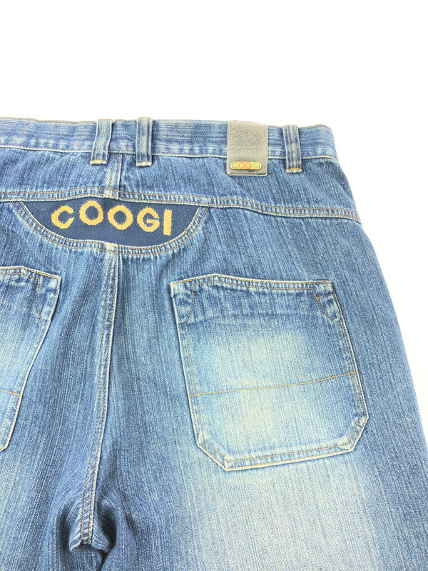 【中古品】【メンズ】 COOGI クージー 00's CROPPED WIDE DENIM PANTS クロップド ワイド デニム パンツ ボトムス ジーンズ 157-260624-rt-02-tagh サイズ：W40 カラー：インディゴ 万代Net店