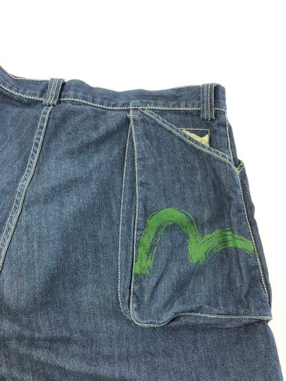 【中古品】【メンズ】 EVISU エヴィス DENIM SHORTS デニム ショートパンツ ボトムス 156-260624-rt-03-tagh サイズ：38 カラー：インディゴ 万代Net店
