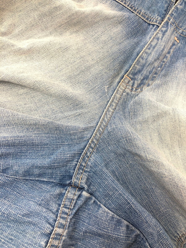 【中古品】【メンズ】 PELLEPELLE ペレペレ LIMITED EDITION DENIM PAINTER DENIM PANTS リミテッド エディション デニム ペインター デニム パンツ 157-260624-rt-07-tagh サイズ：46 カラー：インディゴ 万代Net店