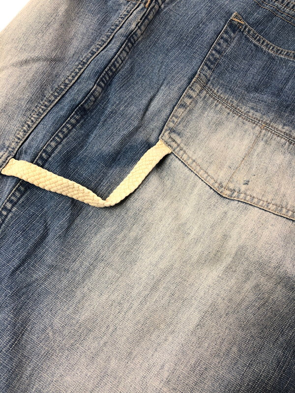 【中古品】【メンズ】 PELLEPELLE ペレペレ LIMITED EDITION DENIM PAINTER DENIM PANTS リミテッド エディション デニム ペインター デニム パンツ 157-260624-rt-07-tagh サイズ：46 カラー：インディゴ 万代Net店