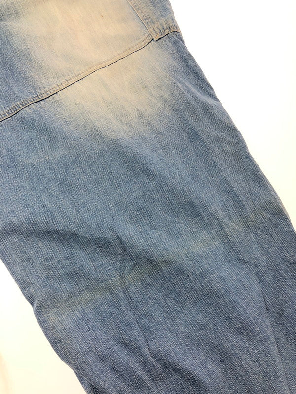 【中古品】【メンズ】 PELLEPELLE ペレペレ LIMITED EDITION DENIM PAINTER DENIM PANTS リミテッド エディション デニム ペインター デニム パンツ 157-260624-rt-07-tagh サイズ：46 カラー：インディゴ 万代Net店