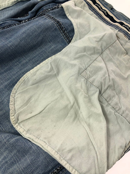 【中古品】【メンズ】 PELLEPELLE ペレペレ LIMITED EDITION DENIM PAINTER DENIM PANTS リミテッド エディション デニム ペインター デニム パンツ 157-260624-rt-07-tagh サイズ：46 カラー：インディゴ 万代Net店