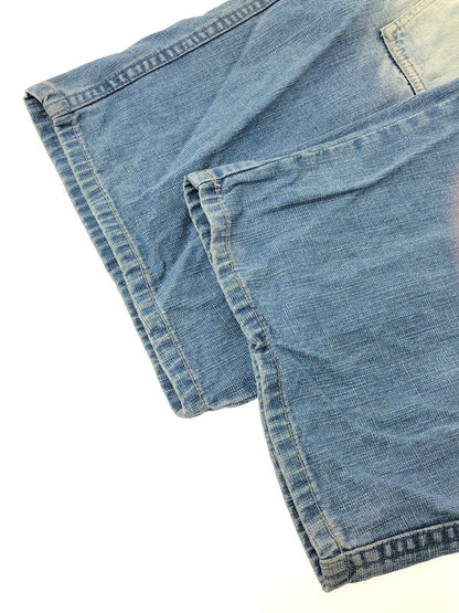 【中古品】【メンズ】 PELLEPELLE ペレペレ LIMITED EDITION DENIM PAINTER DENIM PANTS リミテッド エディション デニム ペインター デニム パンツ 157-260624-rt-07-tagh サイズ：46 カラー：インディゴ 万代Net店