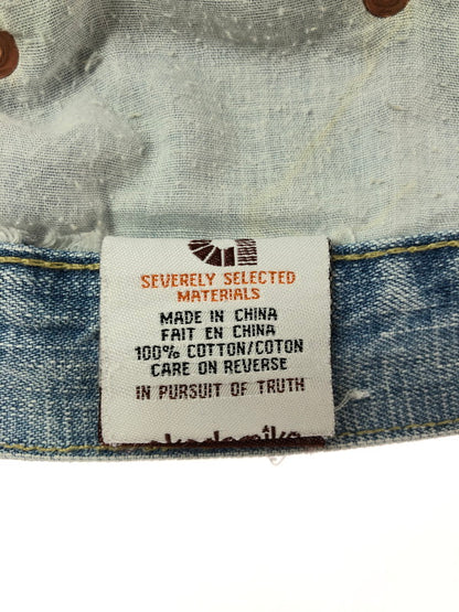 【中古品】【メンズ】 AKADEMIKS アカデミクス PATCHWORKS DENIM SHORTS パッチワーク デニム ショートパンツ ボトムス 157-260624-rt-01-tagh サイズ：38 カラー：インディゴ 万代Net店