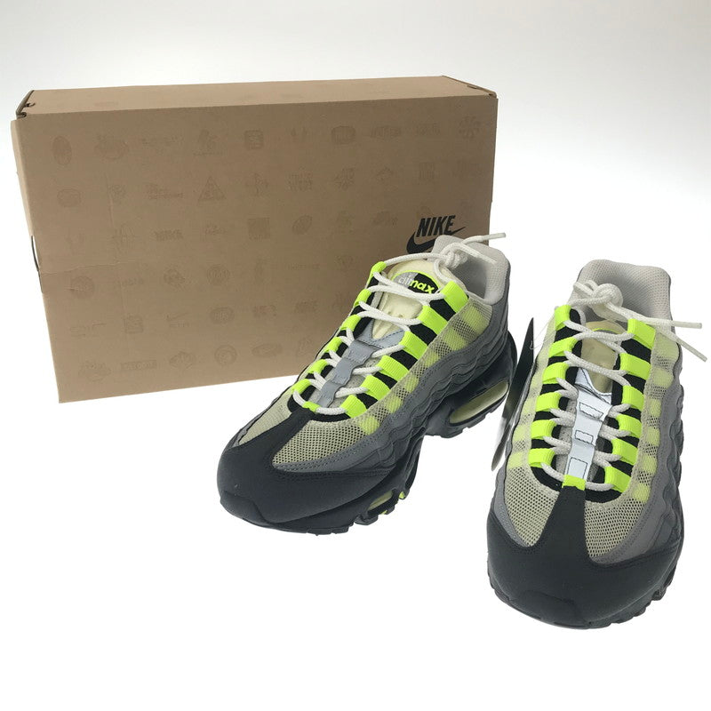 【中古品】【メンズ】 NIKE ナイキ AIR MAX 95 OG 554970-174 エアマックス 95 スニーカー 靴 160-260612-na-20-tagh サイズ：26.5cm US 8.5 カラー：WHITE/NEON YELLOW-BLK-ANTHRCT 万代Net店