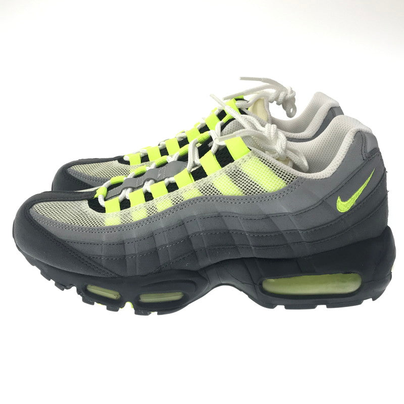 【中古品】【メンズ】 NIKE ナイキ AIR MAX 95 OG 554970-174 エアマックス 95 スニーカー 靴 160-260612-na-20-tagh サイズ：26.5cm US 8.5 カラー：WHITE/NEON YELLOW-BLK-ANTHRCT 万代Net店