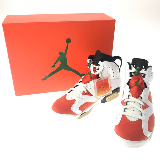 【中古美品】【メンズ】 NIKE ナイキ AIR JORDAN 6 RETRO 384664-145 エアジョーダン 6 レトロ スニーカー 靴 160-260612-na-14-tagh サイズ：26.5cm US 8.5 カラー：SUMMIT WHITE/TEAM ORANGE-BLACK 万代Net店