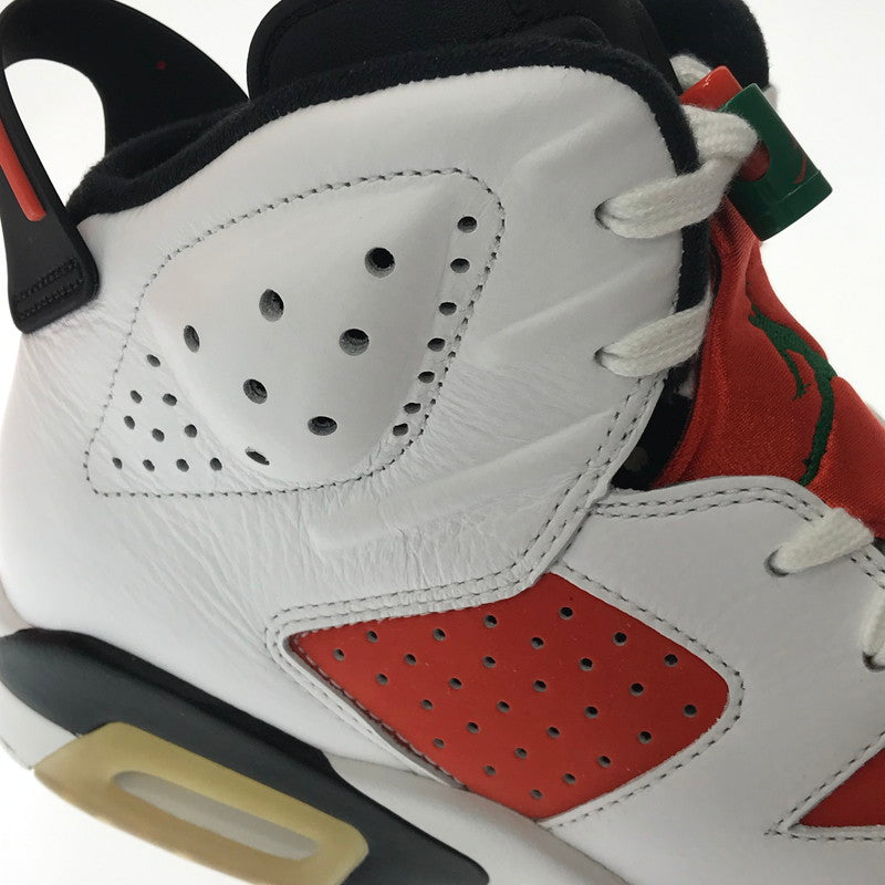 【中古美品】【メンズ】 NIKE ナイキ AIR JORDAN 6 RETRO 384664-145 エアジョーダン 6 レトロ スニーカー 靴 160-260612-na-14-tagh サイズ：26.5cm US 8.5 カラー：SUMMIT WHITE/TEAM ORANGE-BLACK 万代Net店