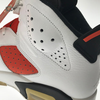 【中古美品】【メンズ】 NIKE ナイキ AIR JORDAN 6 RETRO 384664-145 エアジョーダン 6 レトロ スニーカー 靴 160-260612-na-14-tagh サイズ：26.5cm US 8.5 カラー：SUMMIT WHITE/TEAM ORANGE-BLACK 万代Net店