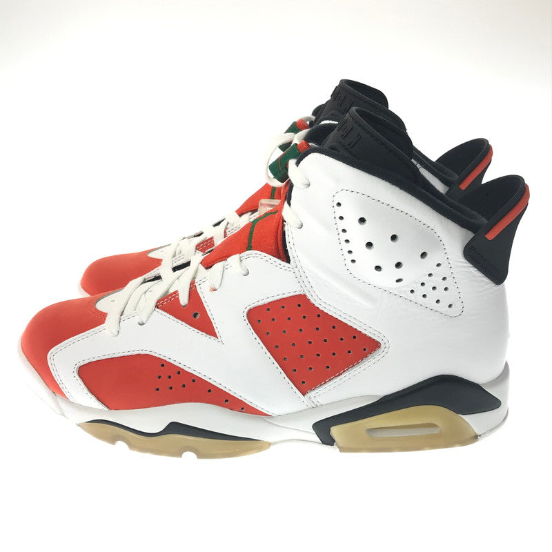 【中古美品】【メンズ】 NIKE ナイキ AIR JORDAN 6 RETRO 384664-145 エアジョーダン 6 レトロ スニーカー 靴 160-260612-na-14-tagh サイズ：26.5cm US 8.5 カラー：SUMMIT WHITE/TEAM ORANGE-BLACK 万代Net店