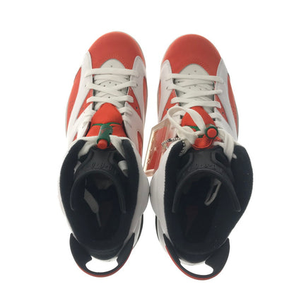 【中古美品】【メンズ】 NIKE ナイキ AIR JORDAN 6 RETRO 384664-145 エアジョーダン 6 レトロ スニーカー 靴 160-260612-na-14-tagh サイズ：26.5cm US 8.5 カラー：SUMMIT WHITE/TEAM ORANGE-BLACK 万代Net店