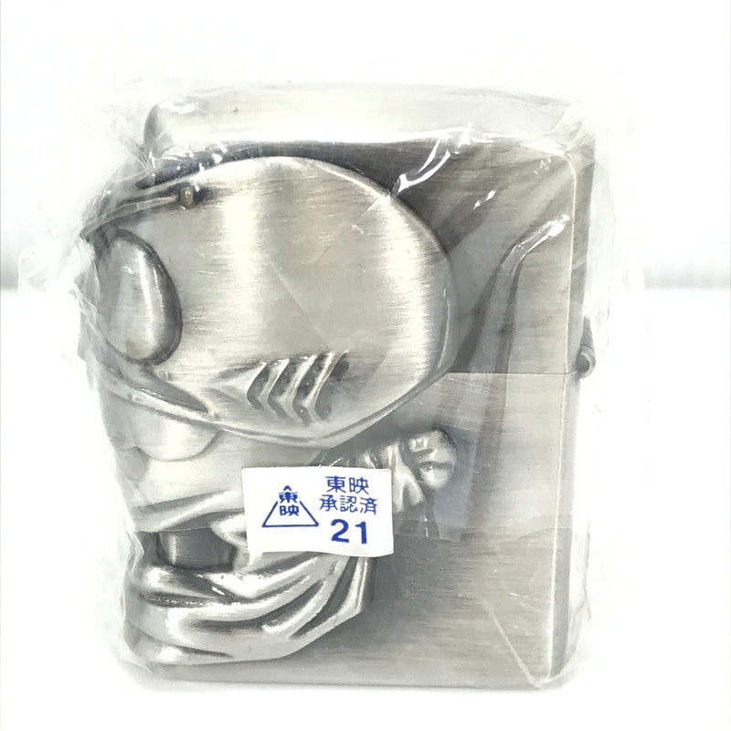【中古美品】【メンズ】 ZIPPO ジッポ 30TH MODEL MASKED RIDER OIL LIGHTER NO.9545 30周年モデル 仮面ライダー オイルライター喫煙具 206-260626-rt-09-tagh カラー：シルバー 万代Net店
