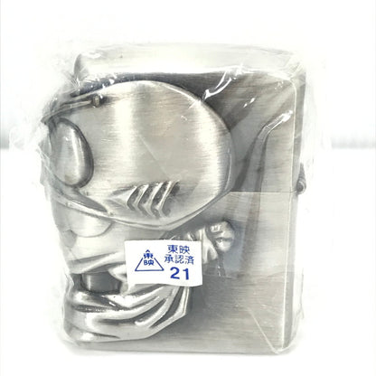【中古美品】【メンズ】 ZIPPO ジッポ 30TH MODEL MASKED RIDER OIL LIGHTER NO.9545 30周年モデル 仮面ライダー オイルライター喫煙具 206-260626-rt-09-tagh カラー：シルバー 万代Net店