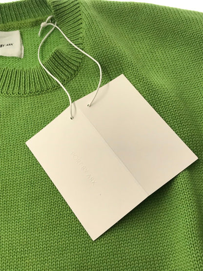 【中古美品】【メンズ】 PORT BY ARK ポートバイアーク CREW NECK KNIT PO14-K002 クルーネック ニット 140-260630-na-10-tagh サイズ：F カラー：グリーン 万代Net店
