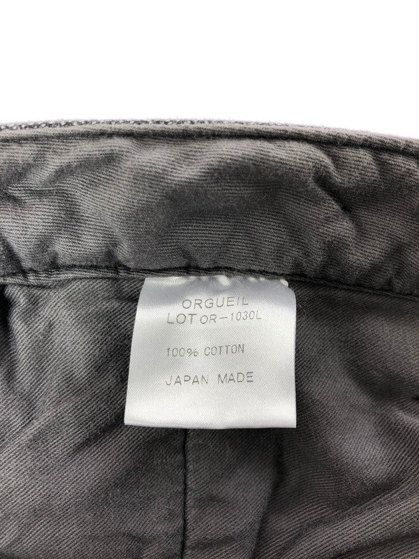 【中古品】【メンズ】 ORGUEIL オルゲイユ WORKERS TROUSERS 1030L ワーカーズ トラウザー ボトムス 156-260624-rt-15-tagh サイズ：81 カラー：グレー 万代Net店