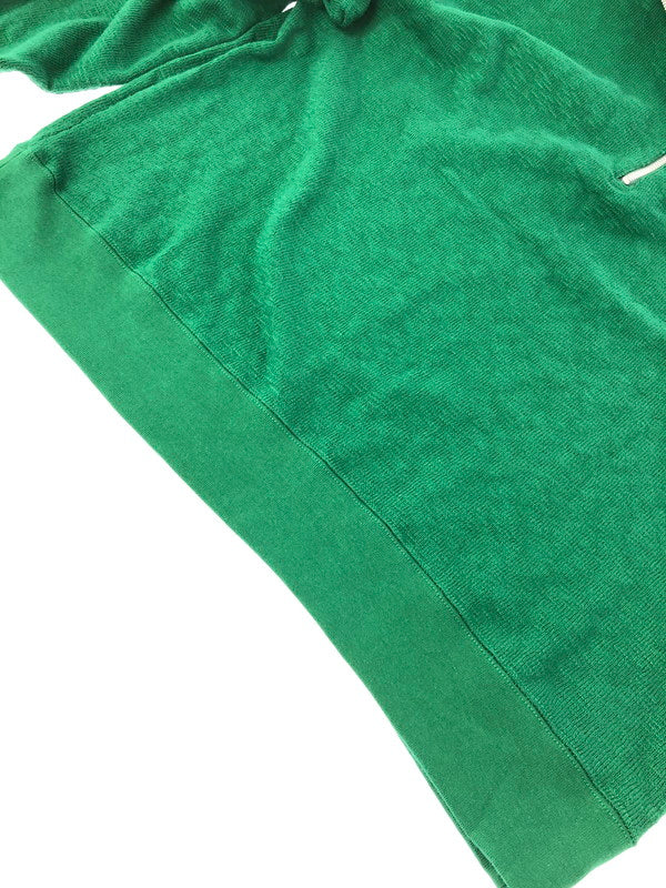 【中古美品】【メンズ】 TIEASY ティージー HALF ZIP KNIT TE002ZP ハーフ ジップ ニット トップス 140-260619-rt-08-tagh サイズ：4 カラー：グリーン 万代Net店