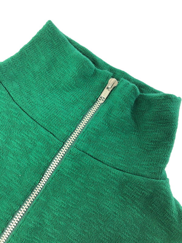 【中古美品】【メンズ】 TIEASY ティージー HALF ZIP KNIT TE002ZP ハーフ ジップ ニット トップス 140-260619-rt-08-tagh サイズ：4 カラー：グリーン 万代Net店