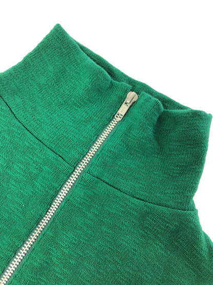【中古美品】【メンズ】 TIEASY ティージー HALF ZIP KNIT TE002ZP ハーフ ジップ ニット トップス 140-260619-rt-08-tagh サイズ：4 カラー：グリーン 万代Net店