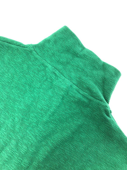 【中古美品】【メンズ】 TIEASY ティージー HALF ZIP KNIT TE002ZP ハーフ ジップ ニット トップス 140-260619-rt-08-tagh サイズ：4 カラー：グリーン 万代Net店