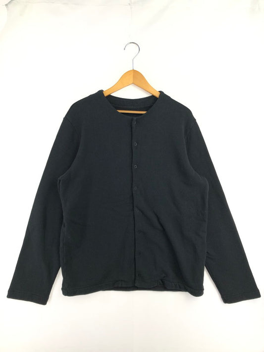 【中古品】【メンズ】 BRU NA BOINNE ブルー ナ ボイン SNAP CARDIGAN 8249-3 スナップ カーディガン トップス 140-260619-rt-09-tagh サイズ：M カラー：ブラック 万代Net店